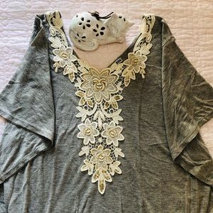Express Grey Top